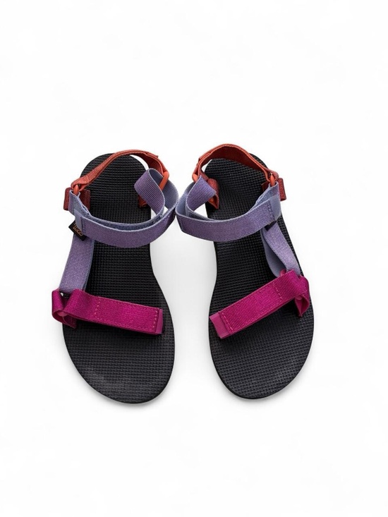 Teva Shoes - Women's Teva Adjustable Sport Sandals in Purple, Orange and Magenta